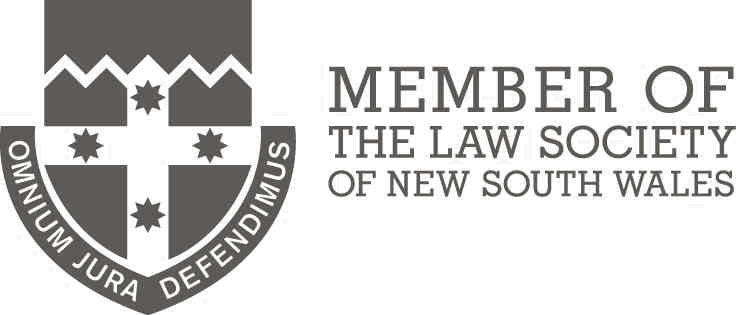 Member of The Law Society of New South Wales